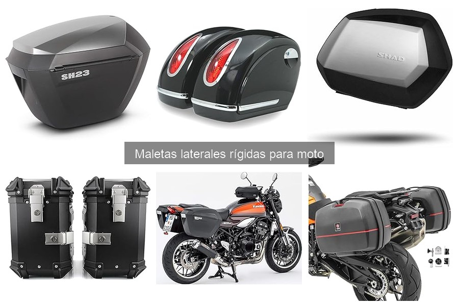 Tipos de Maletas Laterales Rígidas para Moto: Comparativa