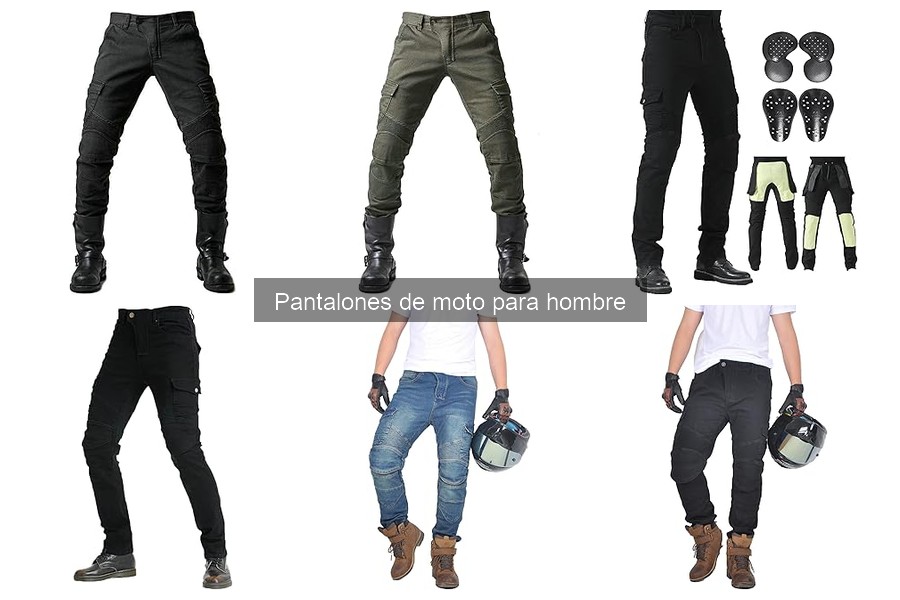 ** Tipos de pantalones de moto para hombre: guía de opciones