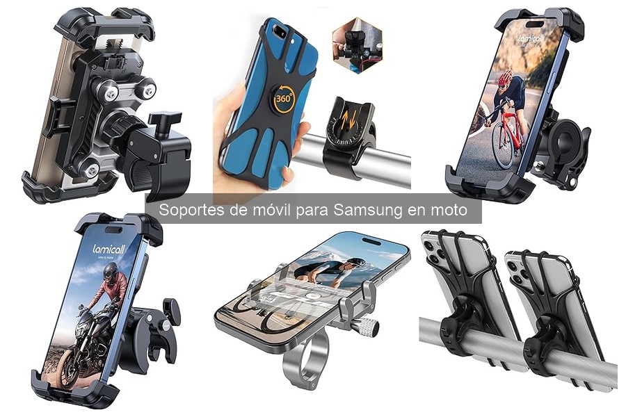 Tipos de soportes de móvil para motos: guía completa