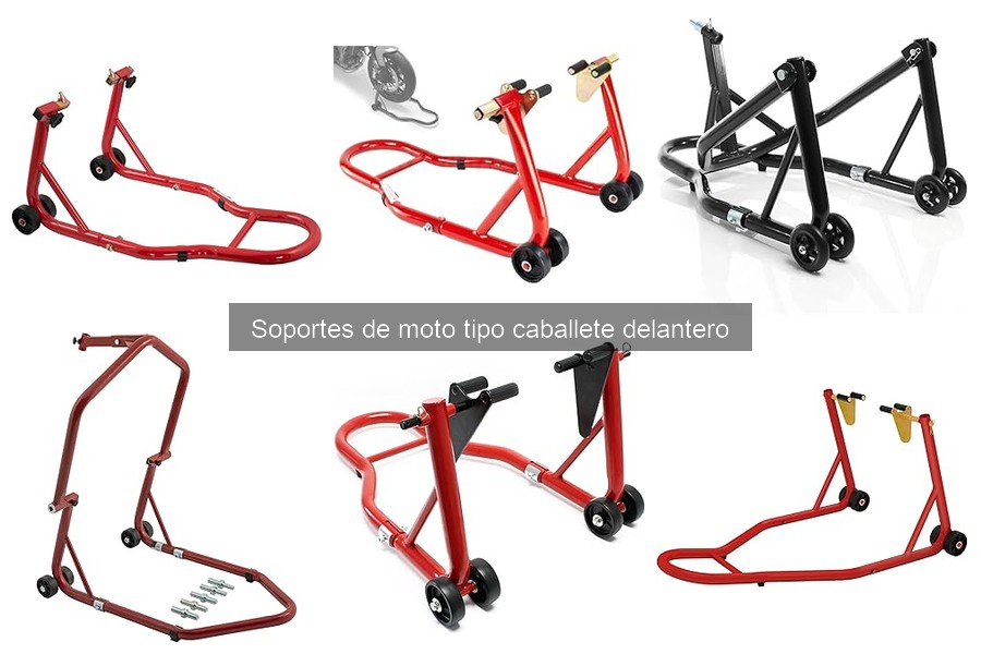 Todo sobre el soporte de moto tipo caballete delantero