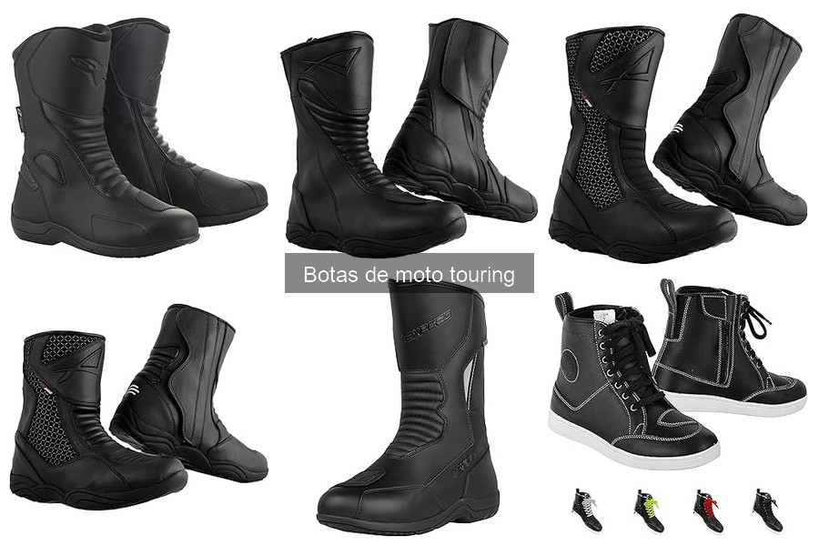 Todo sobre las botas de moto touring: características y más