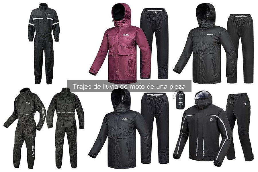 Trajes de lluvia de moto de una pieza: definición y beneficios