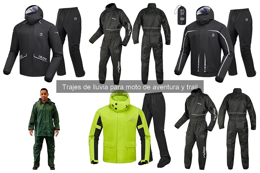 Trajes de lluvia para moto de aventura: ¿qué son y por qué son esenciales?