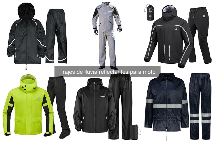 Trajes de lluvia reflectantes para moto: ¿Qué son y por qué son importantes?