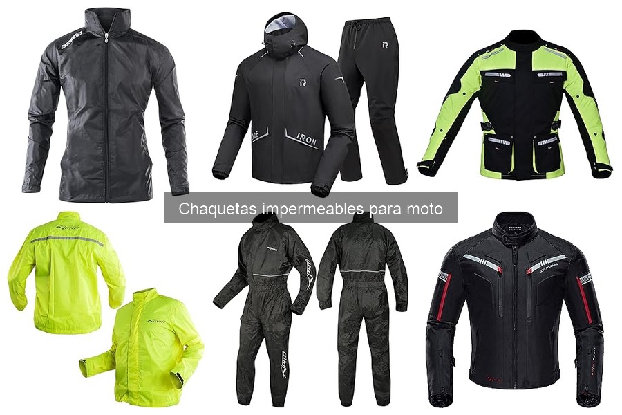 ¿Valen la pena las chaquetas impermeables para moto?