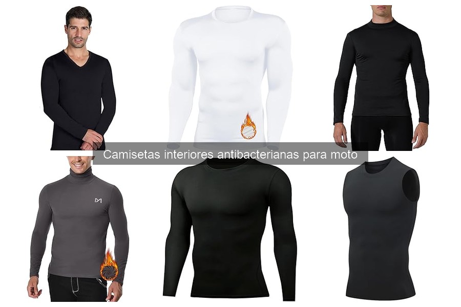 Ventajas de camisetas interiores antibacterianas para moto