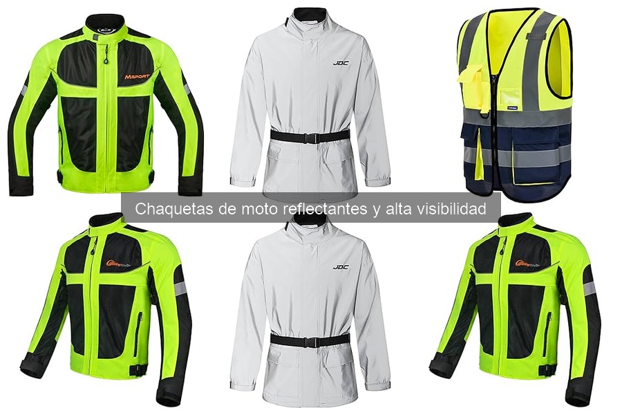 Ventajas de chaquetas de alta visibilidad para motociclistas
