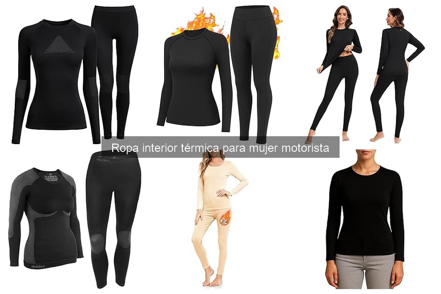 Ventajas de la ropa interior térmica para mujeres motoristas