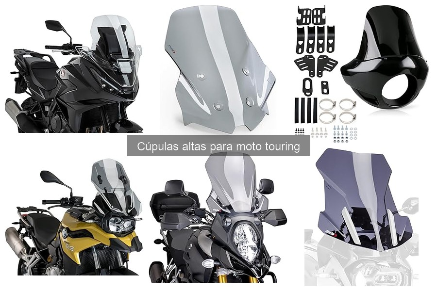 Ventajas de las Cúpulas Altas para Viajes en Moto