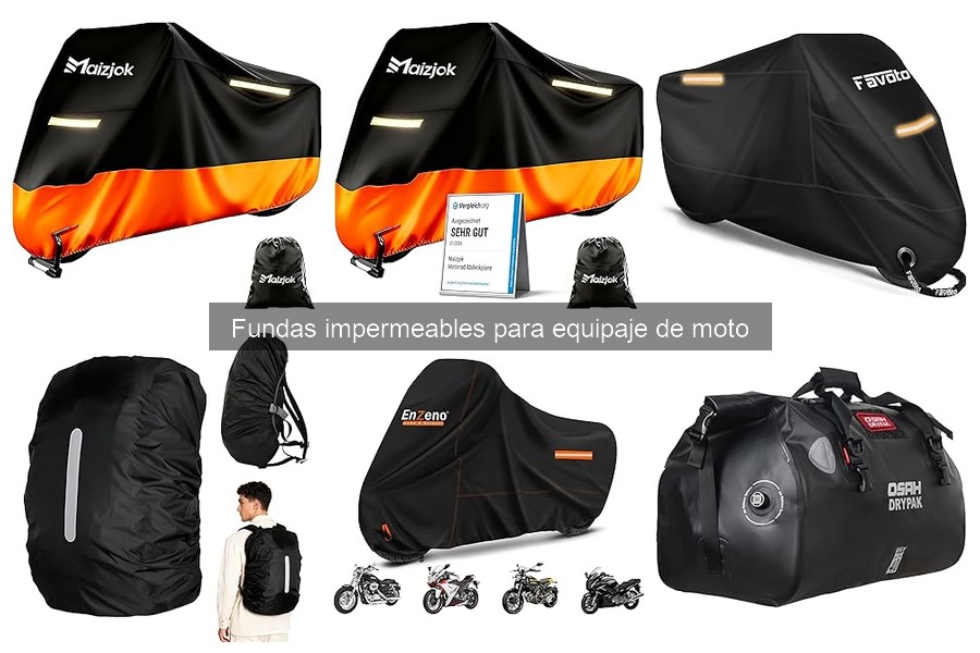 Ventajas de las Fundas Impermeables para Equipaje de Moto