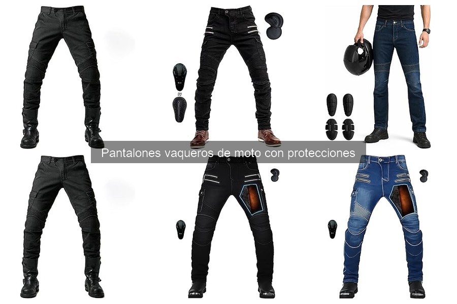 Ventajas de los pantalones vaqueros de moto con protecciones