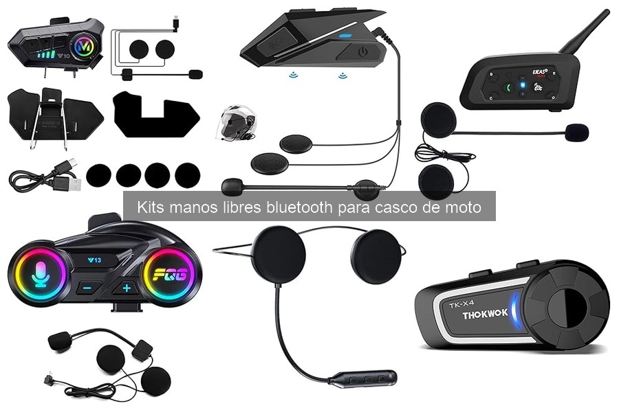 Ventajas de un kit manos libres bluetooth en tu moto