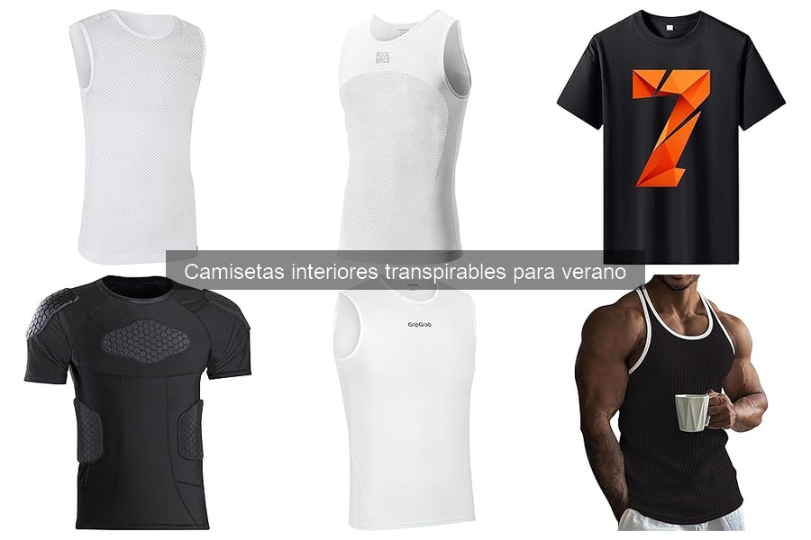 Ventajas de usar camisetas interiores transpirables en verano