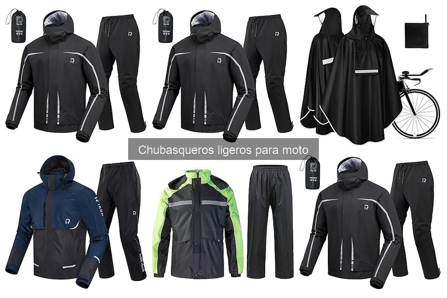 Ventajas de Usar Chubasqueros Ligeros para Moto