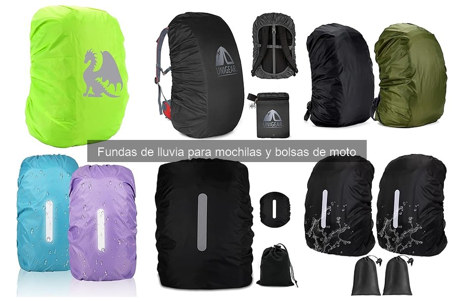 Ventajas de usar fundas de lluvia para mochilas de moto