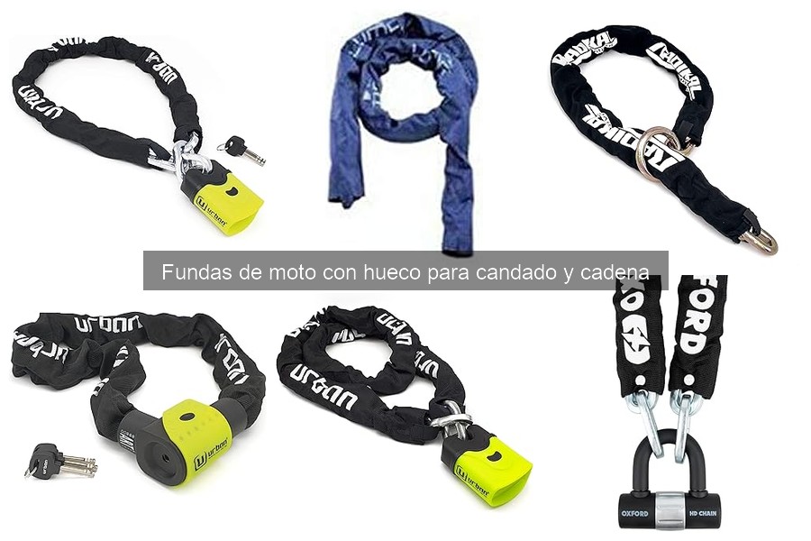 Ventajas de usar fundas de moto con hueco para candado