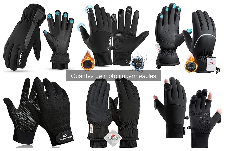 Ventajas de usar guantes de moto impermeables