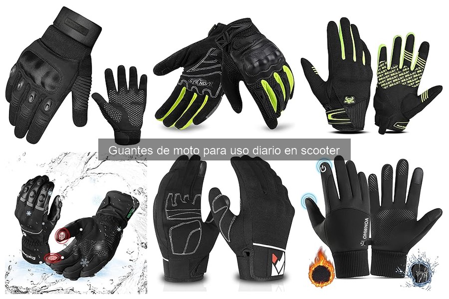 Ventajas de usar guantes de moto para conducción diaria