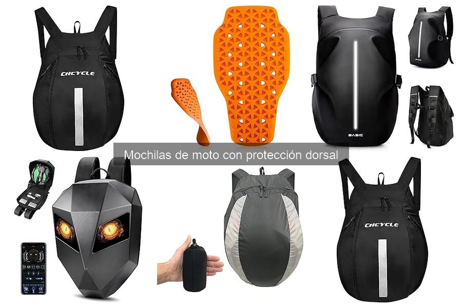 Ventajas de usar mochilas de moto con protección dorsal