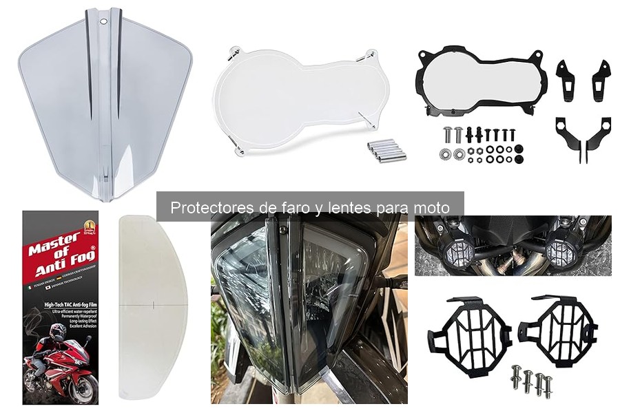 Ventajas de usar protectores de lentes en motos
