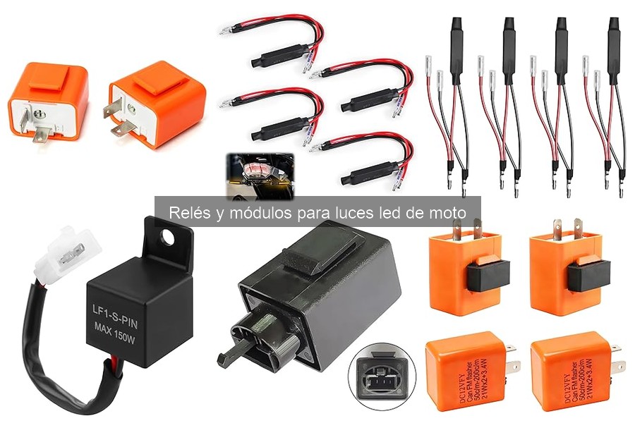 Ventajas de usar relés LED en tu moto