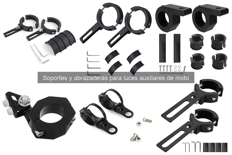 Ventajas de Usar Soportes para Luces Auxiliares en Motos
