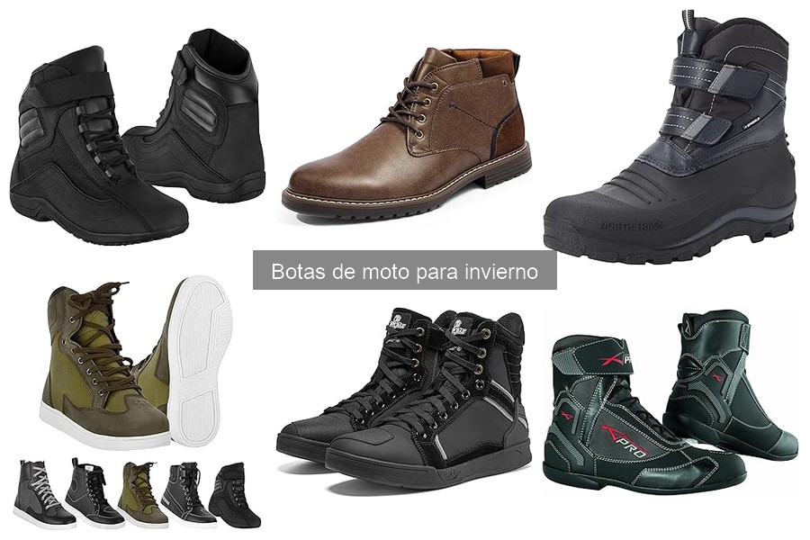 Ventajas y desventajas de botas de moto en invierno