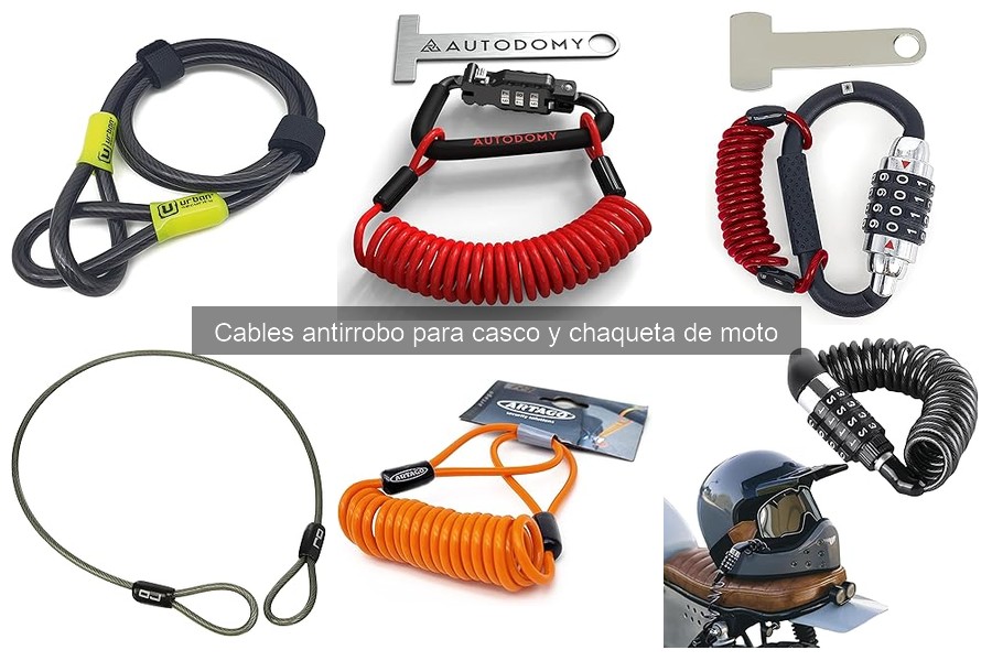 Ventajas y desventajas de cables antirrobo para moto