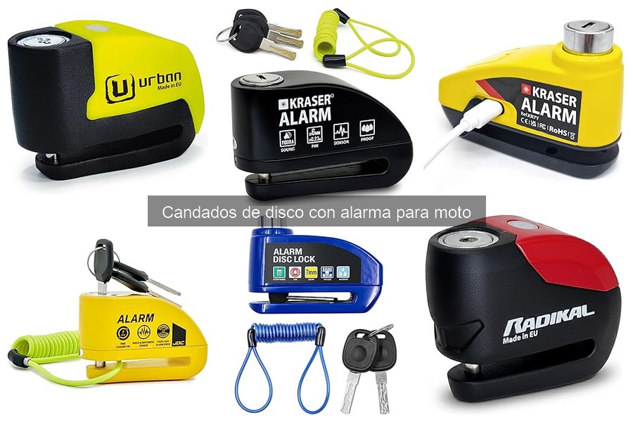 Ventajas y desventajas de candados de disco con alarma para moto