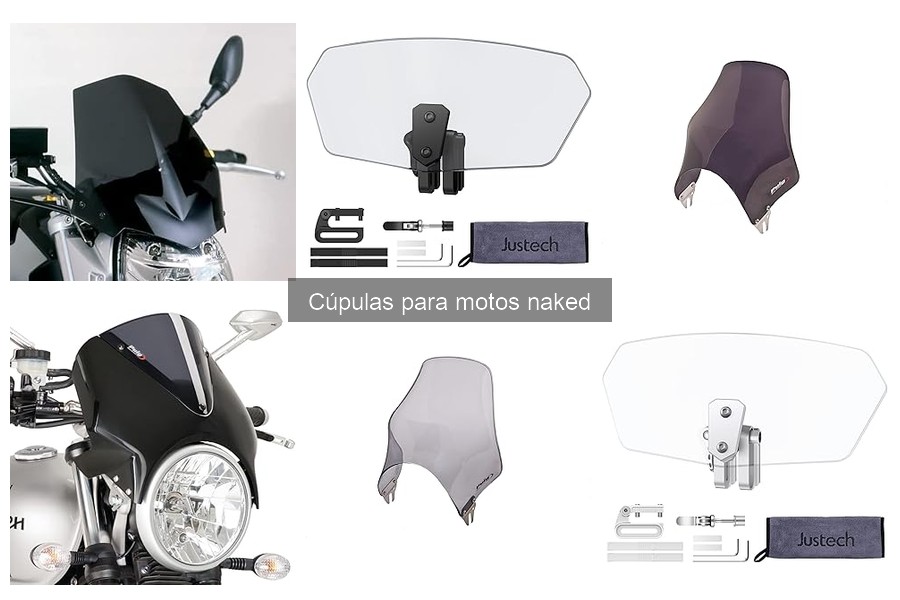 Ventajas y desventajas de cúpulas para motos naked