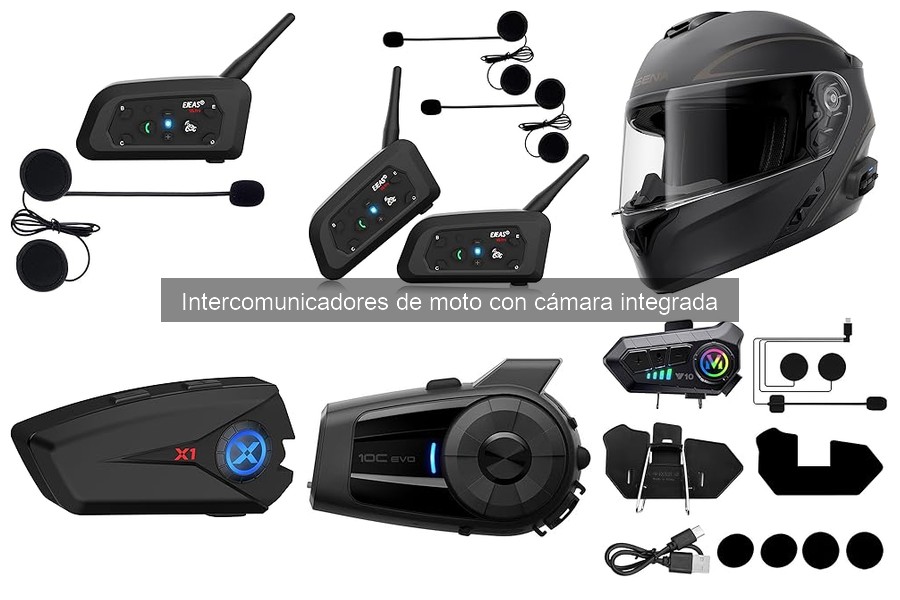 Ventajas y desventajas de intercomunicadores de moto con cámara