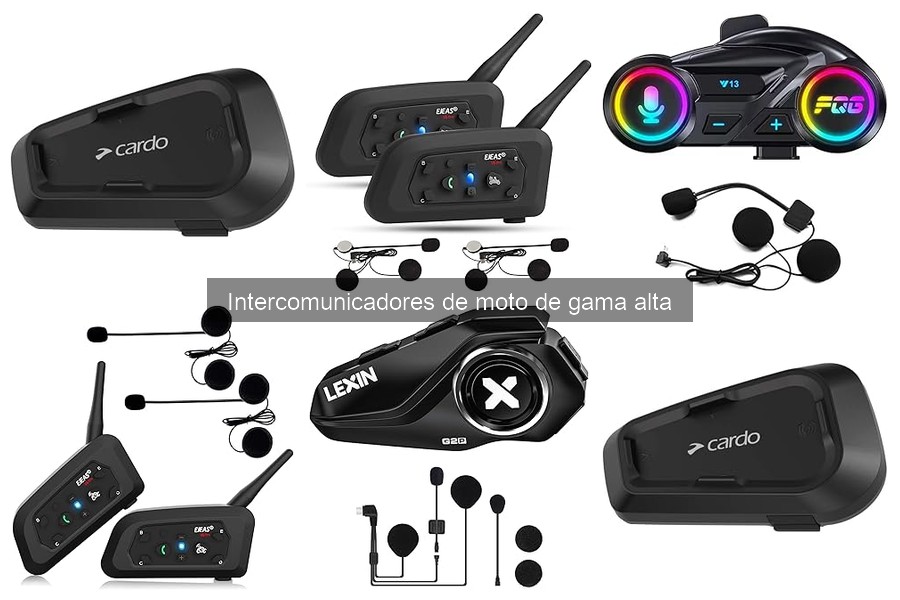Ventajas y desventajas de intercomunicadores de moto de gama alta