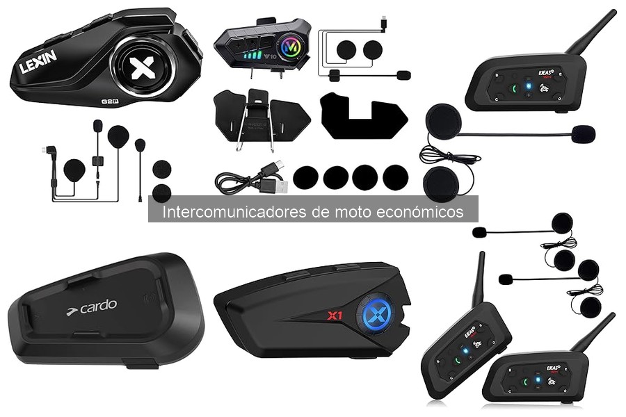 Ventajas y desventajas de intercomunicadores de moto económicos