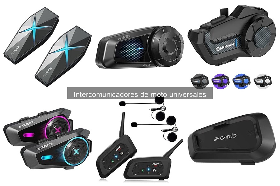 Ventajas y desventajas de intercomunicadores de moto universales
