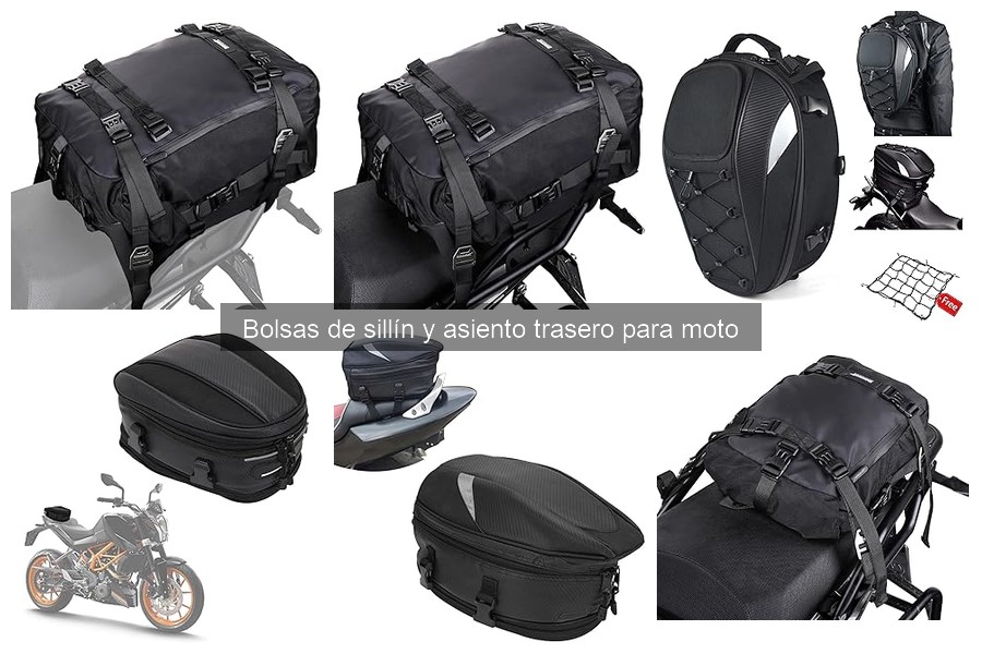 Ventajas y desventajas de las bolsas de sillín para moto