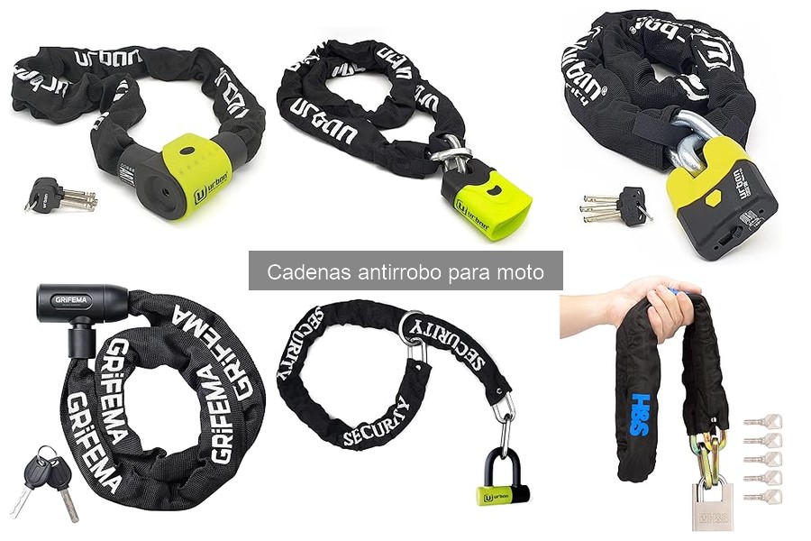Ventajas y desventajas de las cadenas antirrobo para moto
