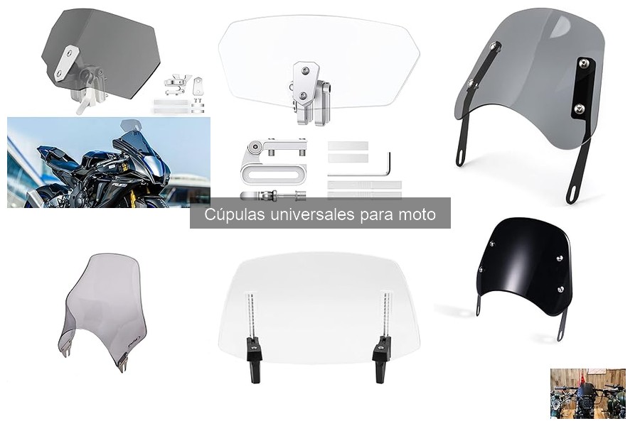 Ventajas y desventajas de las cúpulas universales para moto