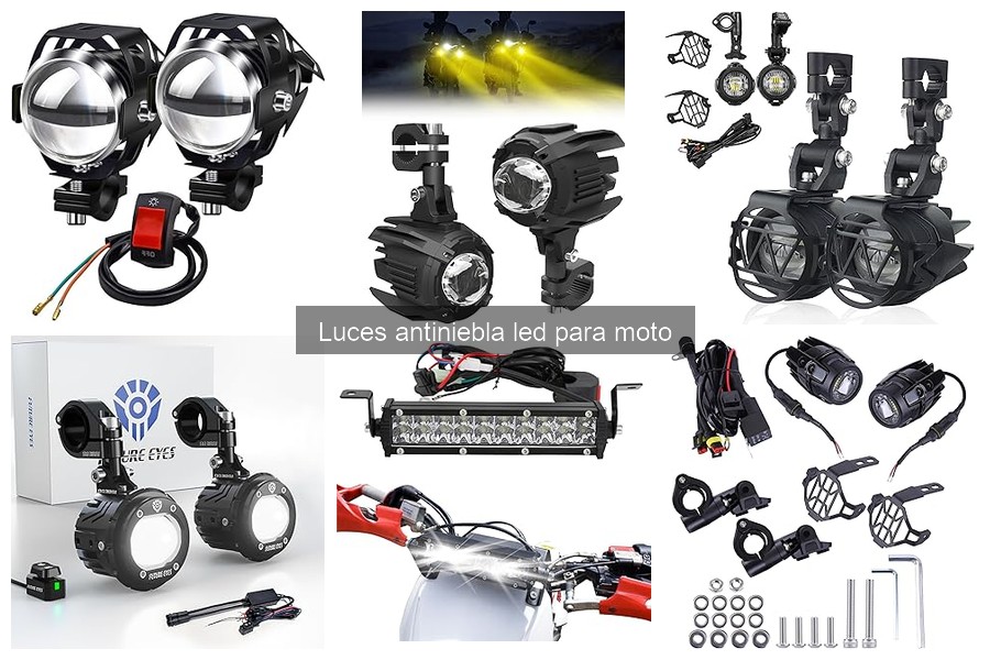 Ventajas y desventajas de las luces antiniebla LED para moto