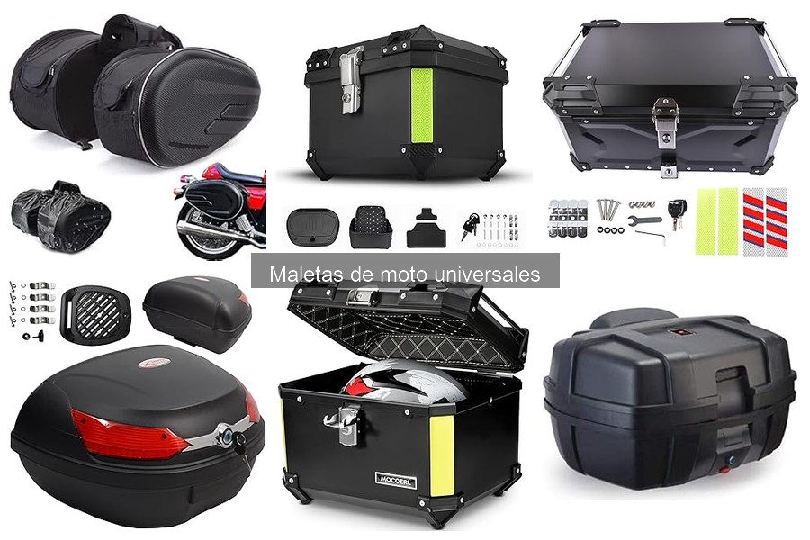 Ventajas y desventajas de las maletas de moto universales