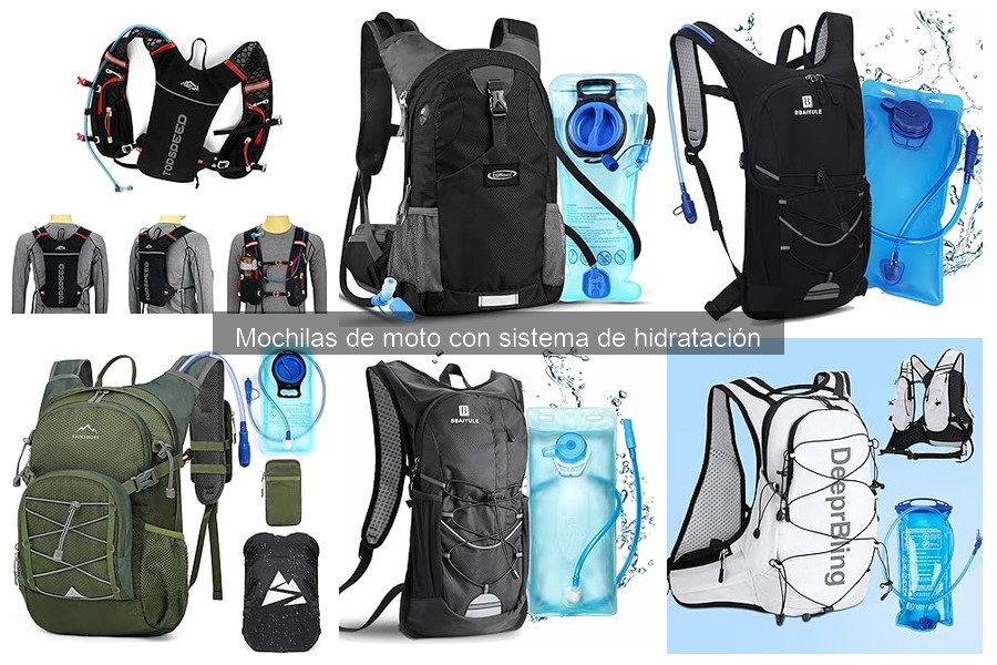 Ventajas y desventajas de las mochilas de moto con hidratación