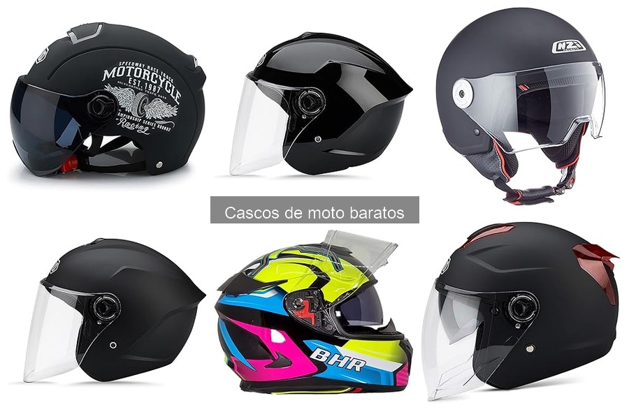Ventajas y desventajas de los cascos de moto baratos