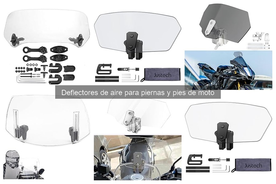 Ventajas y desventajas de los deflectores de aire para moto