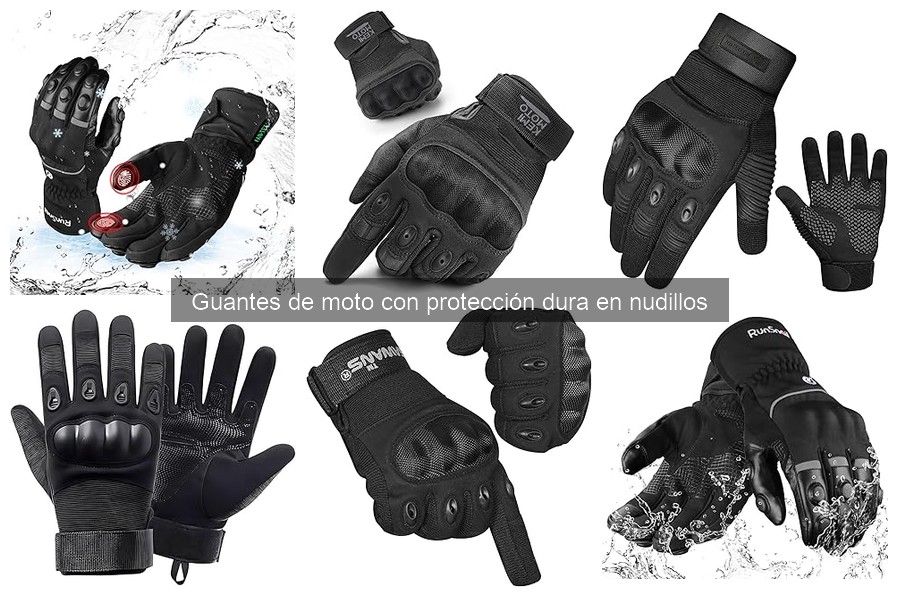 Ventajas y desventajas de los guantes de moto con protección dura