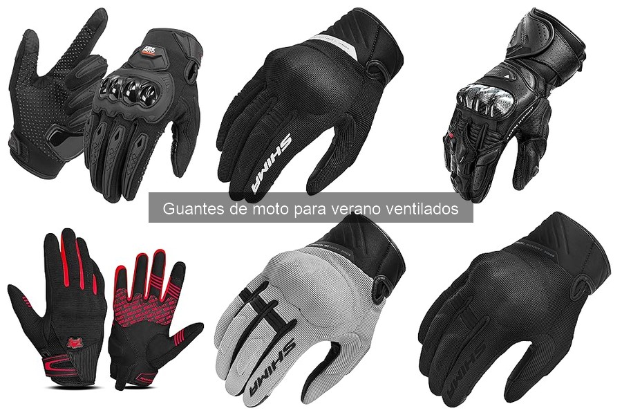 Ventajas y desventajas de los guantes de moto ventilados