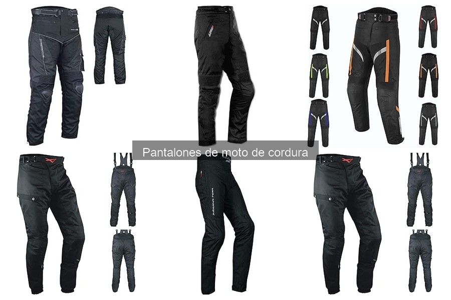 Ventajas y desventajas de los pantalones de moto de cordura