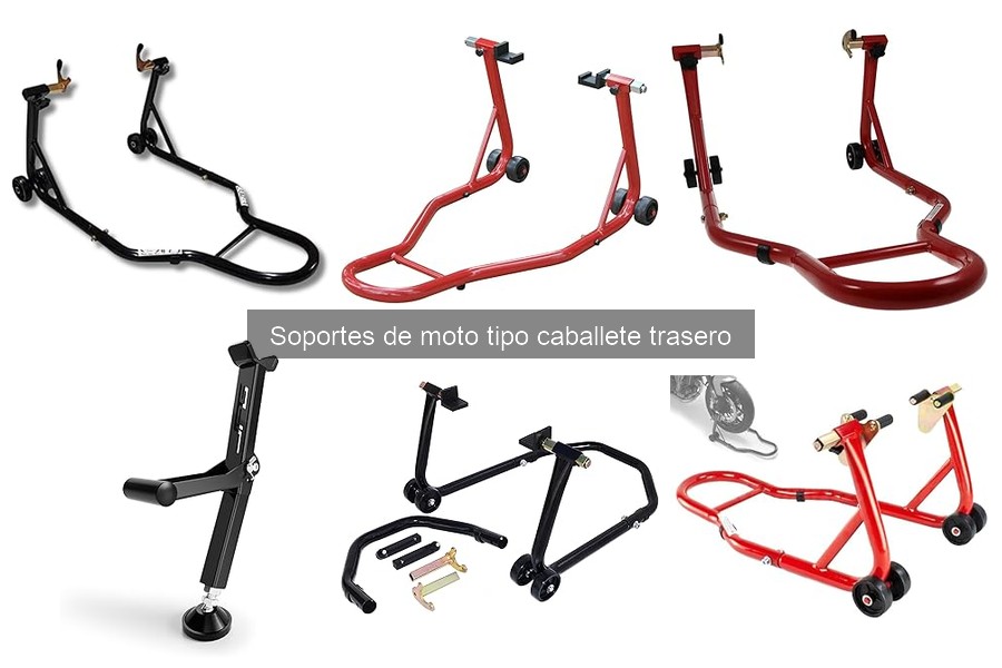 Ventajas y desventajas de los soportes de moto caballete trasero