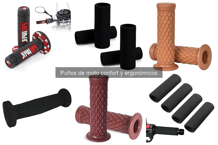 Ventajas y desventajas de puños ergonómicos para motos