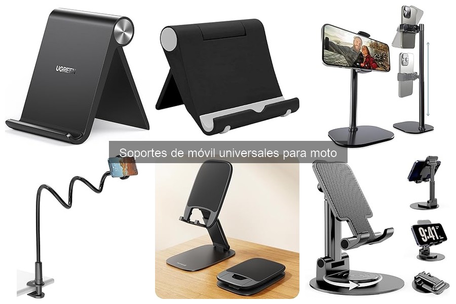 Ventajas y desventajas de soportes de móvil universales para moto