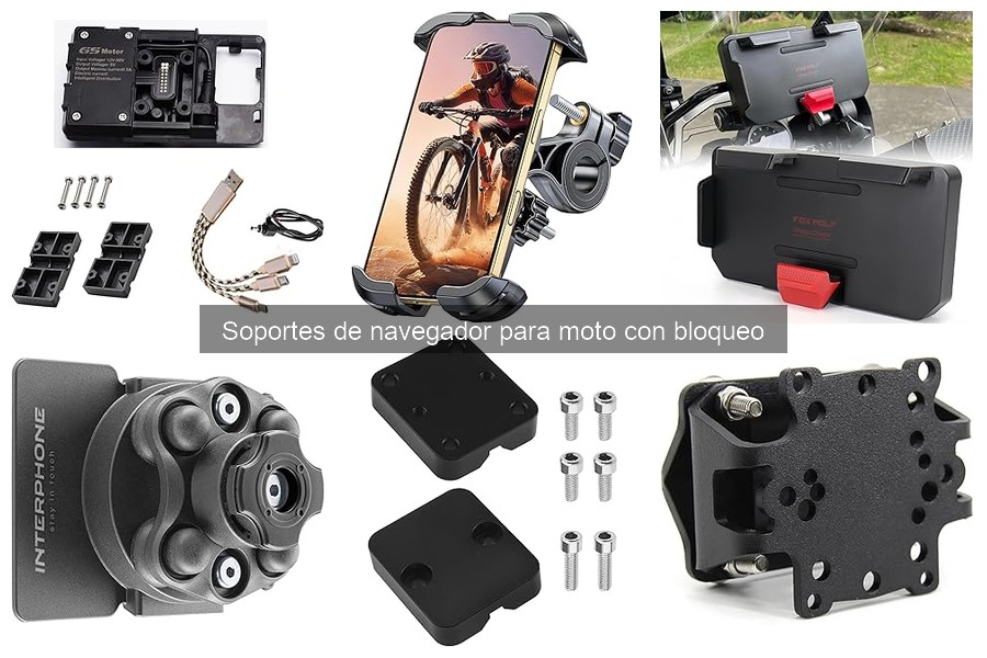 Ventajas y desventajas de soportes de navegador para moto