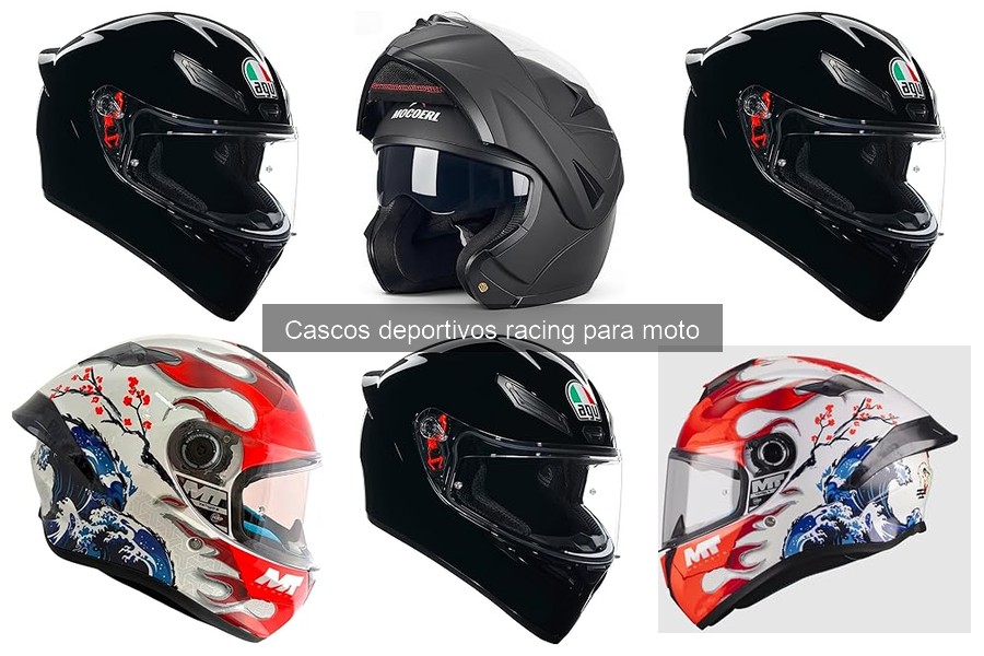 Ventajas y desventajas del casco deportivo racing para moto